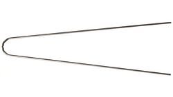 Curana Schutzblechstrebe 28 Zoll silber 45 mm breit, 410 mm lang