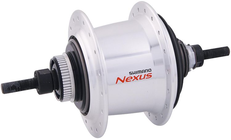 Shimano Getriebenabe Nexus Inter-7 SGC30017D 36 Loch silber