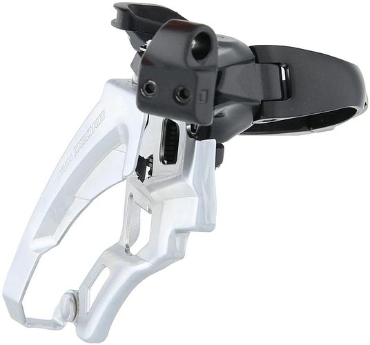 Shimano Umwerfer Deore FD-M6000 42 Zähne schwarz, silber