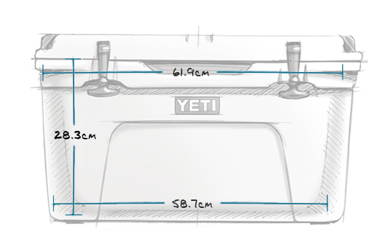 YETI Abmessungen