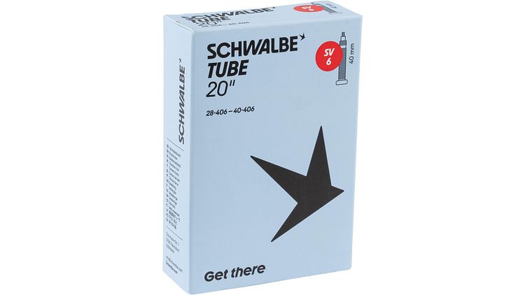 Schwalbe Schlauch Nr. 6 20 Zoll SV 40 mm