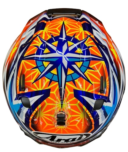 Arai Integralhelm RX-7V EVO Okamoto Compass