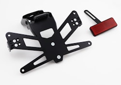PROTECH Kennzeichenhalterset inkl. Reflektor und Kennzeichenbeleuchtung X-SHAPE 125ccm - 7240003