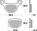 Vorschaubild SBS Scooterbelag 203CT Carbon Tech