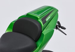 BODYSTYLE Sportsline Sitzkeil ABS Kunststoff weiß/schwarz für KAWASAKI Ninja 650 