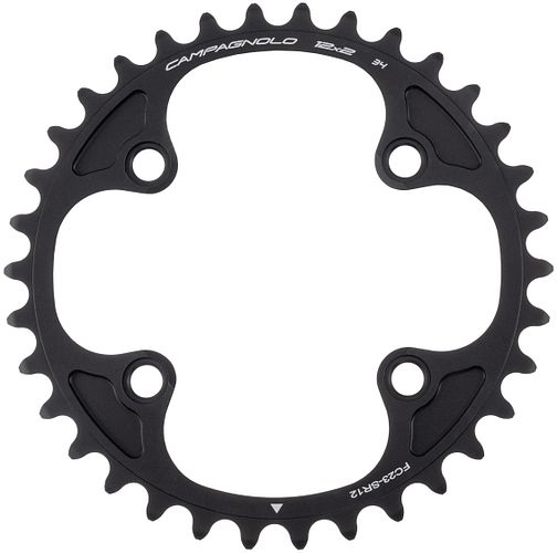 Campagnolo Kettenblatt 34 Zähne 112 mm schwarz für 50, SR