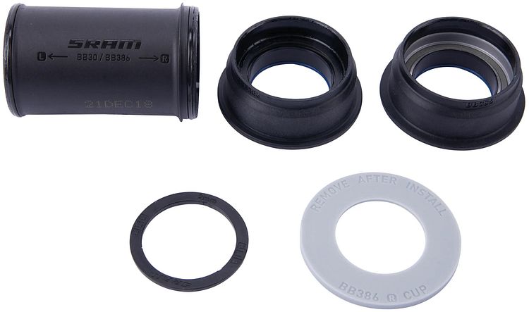 SRAM Innenlager DUB Road BB386 schwarz