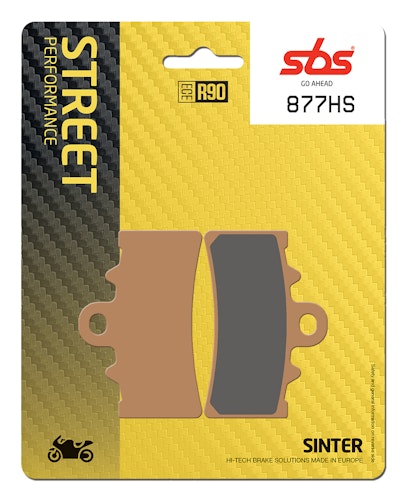 SBS Bremsbelag 877HS Street Sinter