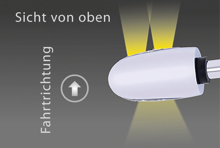 Kellermann Lenkerendenblinker BL1000 Alu Schwarz
