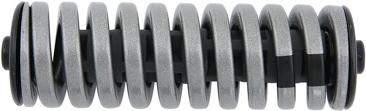 by,schulz Federelement LT schwarz, graues Federelement extra hard (125-150 kg)