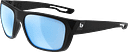 Vorschaubild Bollé Brille Driftwood black matte, Scheibe Sky Blue Polarized
