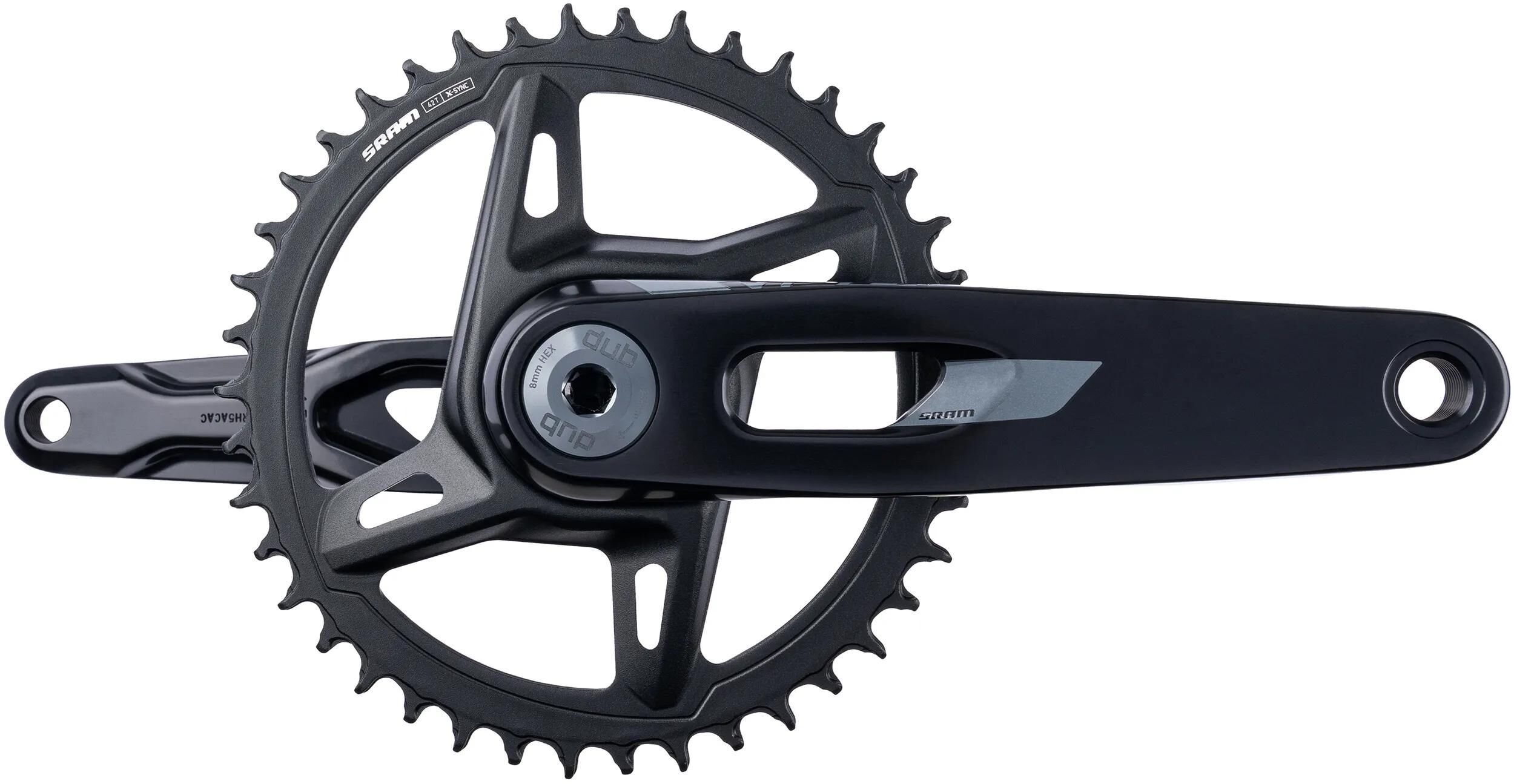 SRAM Kettenradgarnitur Rival 1 XPLR AXS E1 175 mm schwarz
