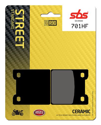 SBS Bremsbelag 701HF Street Ceramic