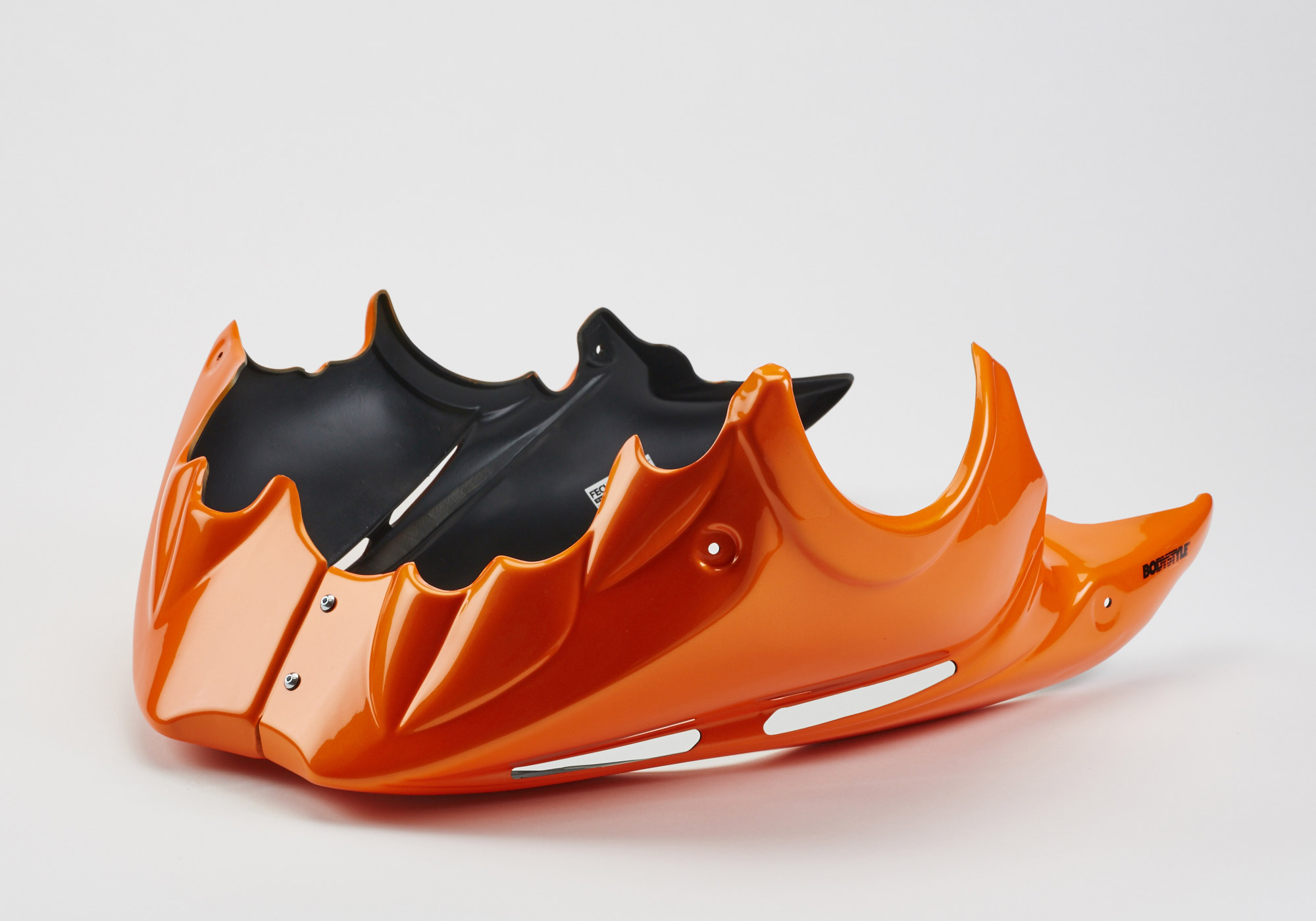 BODYSTYLE Sportsline Bugspoiler ABS Kunststoff orange für KAWASAKI Z1000 