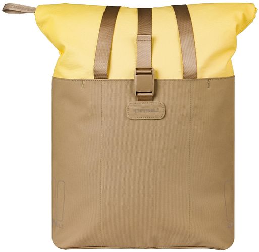 Basil Vive Fahrradshopper Einzeltasche beige/gelb