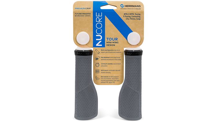 Herrmans Griff Nucore Tour 130 mm grau