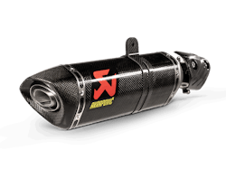 Akrapovič Slip-On Endschalldämpfer (Carbon) für Kawasaki Ninja ZX-6R 2009–2024