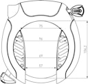 Vorschaubild ABUS Rahmenschloss PRO SHIELD™ 5955 XPlus™