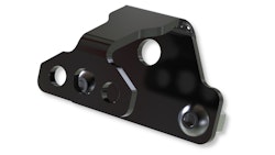 HIGHSIDER pro Kennzeichenbeleuchtungshalter Schwarz S (1Stck)