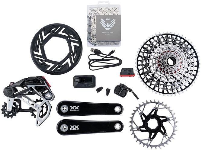 SRAM Schaltgruppen-Set XX Eagle AXS Transmission E-Bike schwarz