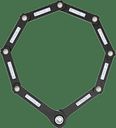 Vorschaubild Axa Fold Lite Faltschloss 80 cm schwarz Mod. 25