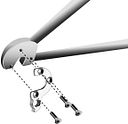 Vorschaubild Union Schaltauge GH-253 silber