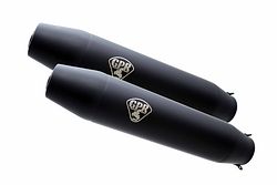 GPR Endschalldämpfer BMW R 65 1978/1984 Double univ. EC-Approv. Silencer w/o link pipes Deeptone 