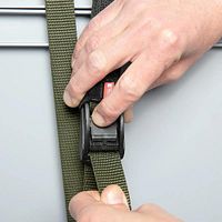 Fahrer Spanngurt Cargo Strap 300 cm grün