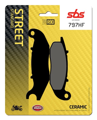 SBS Bremsbelag 797HF Street Ceramic