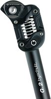 by,schulz Parallelogramm-Federsattelstütze G.2 ST 34,9 mm schwarz mit gewinde medium (60-85 kg)