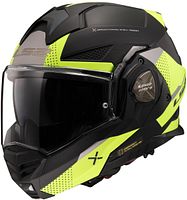 LS2 Klapphelm FF901 ADVANT X XS Schwarz / Neongelb matt