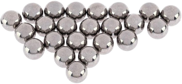 CONTEC Stahlkugeln 1/4 Zoll silber