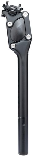 CONTEC Parallelogramm-Federsattelstütze SP-060 Slim Long schwarz