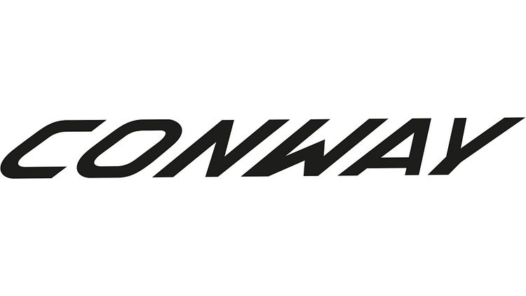 Conway Schaufensterdekor 1000 x 116 mm schwarz