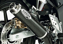 SHARK AUSPUFF Carbon  Street für HONDA CBR125R EURO3  