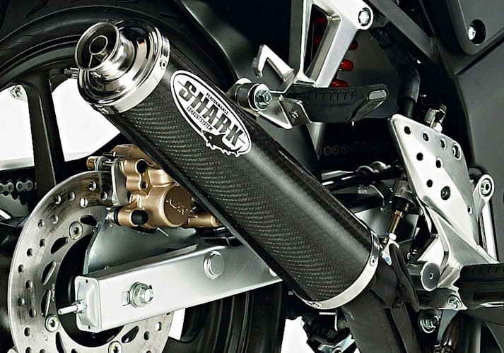 SHARK AUSPUFF Carbon  Street für HONDA CBR125R EURO3  