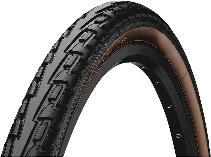 Continental Ride Tour Reifen 28 × 1,75" schwarz,braun