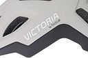 Vorschaubild Victoria Helm React LED 59-62 cm weiß, grau, schwarz
