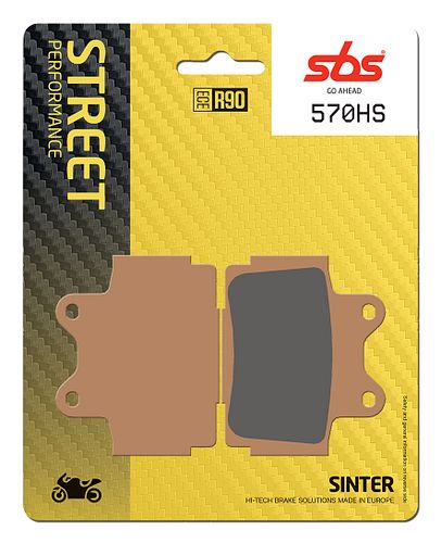 SBS Bremsbelag 570HS Street Sinter