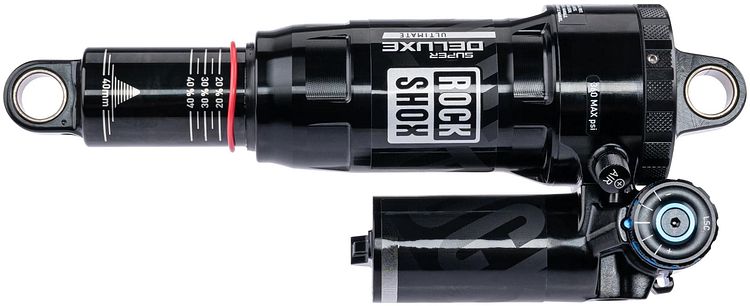 RockShox Federbein Super Deluxe Ultimate RC2T 190 mm schwarz
