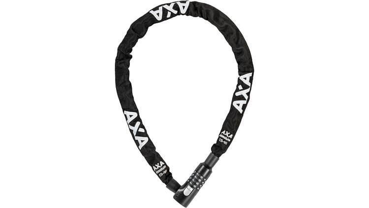 Axa Absolute Zahlen-Kettenschloss 90 cm schwarz