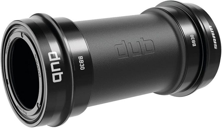 SRAM Innenlager DUB BB30 schwarz für Tretlagergewinde, 68 73 mm Gehäusebr