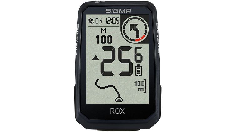 Sigma Sport Fahrradcomputer Rox 4.0 Endurance schwarz