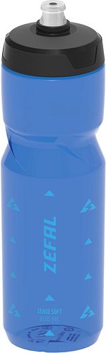 Zéfal Trinkflasche Sense Soft 800 ml trans blau