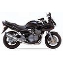 Vorschaubild IXIL Hexoval Xtrem Edelstahl Schwarz Suzuki GSF 1200 N Bandit