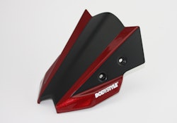 BODYSTYLE Sportsline Scheinwerferverkleidung ABS Kunststoff rot/schwarz für KAWASAKI Z400 