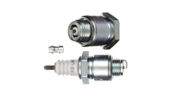 NGK Zündkerze B2LM, Schlüsselweite 20, 8, Zündkerze Gruppe B, 14 mm Gewinde