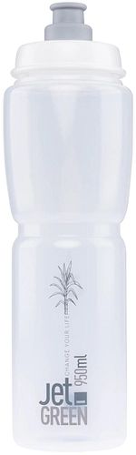Elite Jet Green + Jet Green Plus Trinkflasche 950 ml transparent