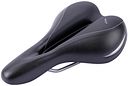 Vorschaubild CONTEC Sattel Elliptic + schwarz/silber Herren, L 280 x B 181 mm