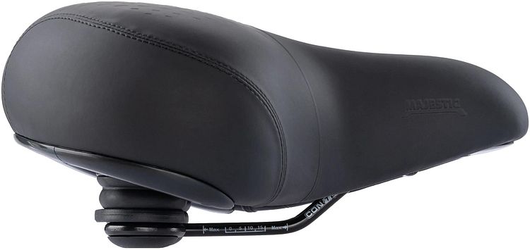 CONTEC Sattel Majestic schwarz Maße (L x B) 275 x 284 mm